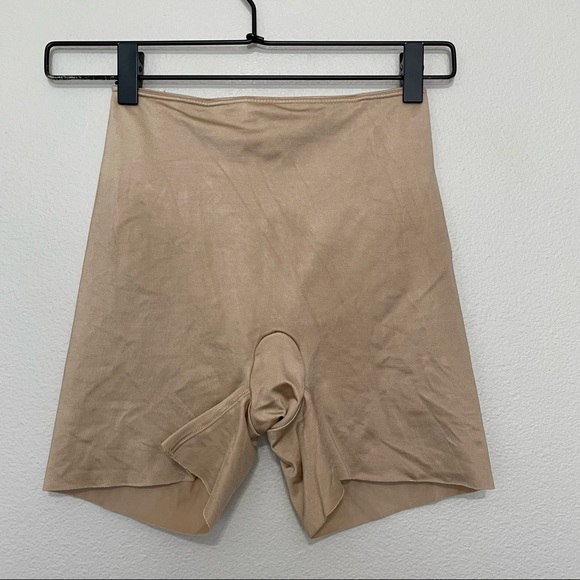 SPANX Other - Spanx tan shaper wear short double lined bikini area sz.S womens